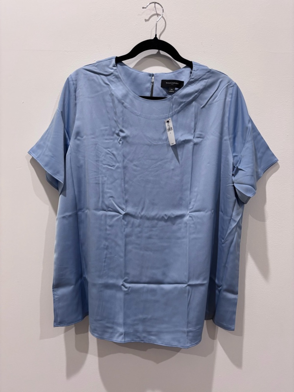 Banana Republic Light Blue Short Sleeve Top